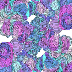 Groovy seamless pattern