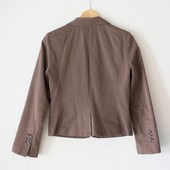 Fototapeta premium Americana marrón de espalda