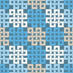 Background seamless celtic pattern. Print. Repeating background. Cloth design, wallpaper.