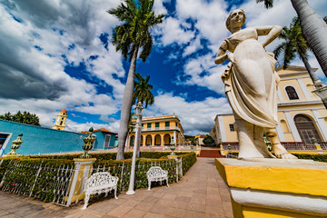 Plaza Mayor in Trinidad, Kuba