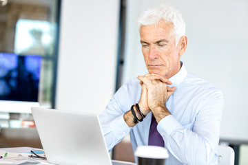 Fototapeta premium Businessman at the office