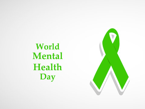 World Mental health day background