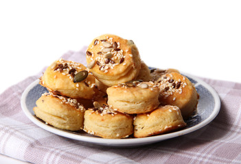 Homemade cheese scones