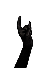 Black hands. Zombie apocalypse