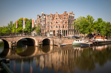Fototapeta premium Amsterdam prince's canal