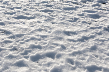 Strukturen im Schnee