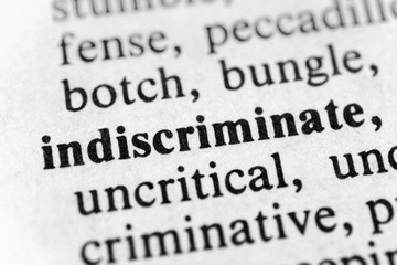 Obraz premium Indiscriminate