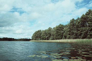 Lake in Latvia