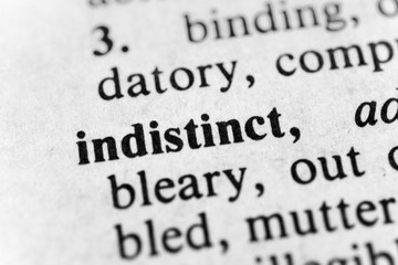 Obraz premium Indistinct