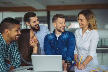 Fototapeta premium Working as a team