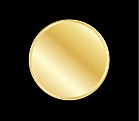 Gold button design