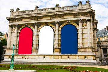 Obraz premium Musee Galliera building, Museum of Fashion, Paris, France