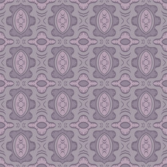 Grey background with seamless pattern. Ideal for printing onto f