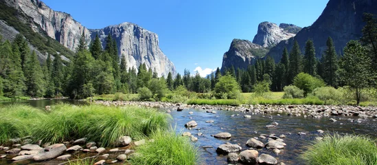 Stickers pour porte Parc naturel Californie (États-Unis) - Parc national de Yosemite