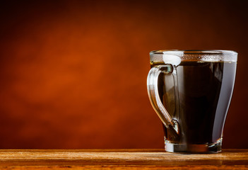 Coffee Cup with Copy Space Area