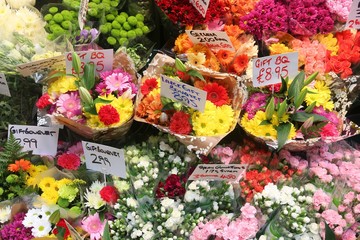 Gift flower bouquets, United Kingdom