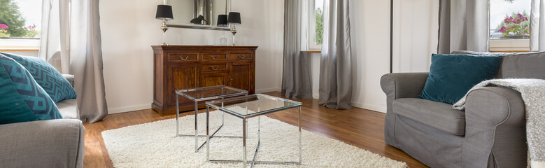 Modern bright room