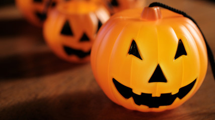 Halloween pumpkin head jack lantern