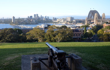 Sydney Harbour viewed from Observatory Hill (Sydney, Australia)
