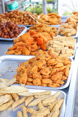 Deep fried snack food
