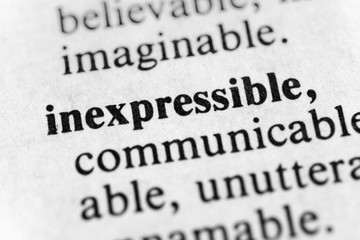 Inexpressible