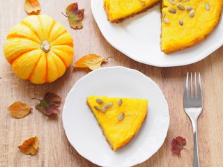 パンプキンタルト