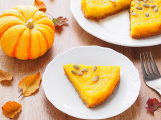 パンプキンタルト