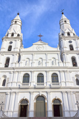 Fototapeta na wymiar Nossa Senhora das Dores catholic church in Porto Alegre