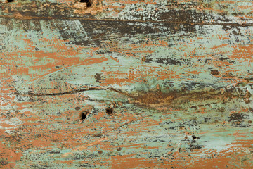 Rustic background with peeling paint