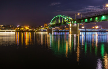 City Bridge in Night