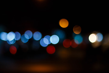 Beautiful bokeh lights