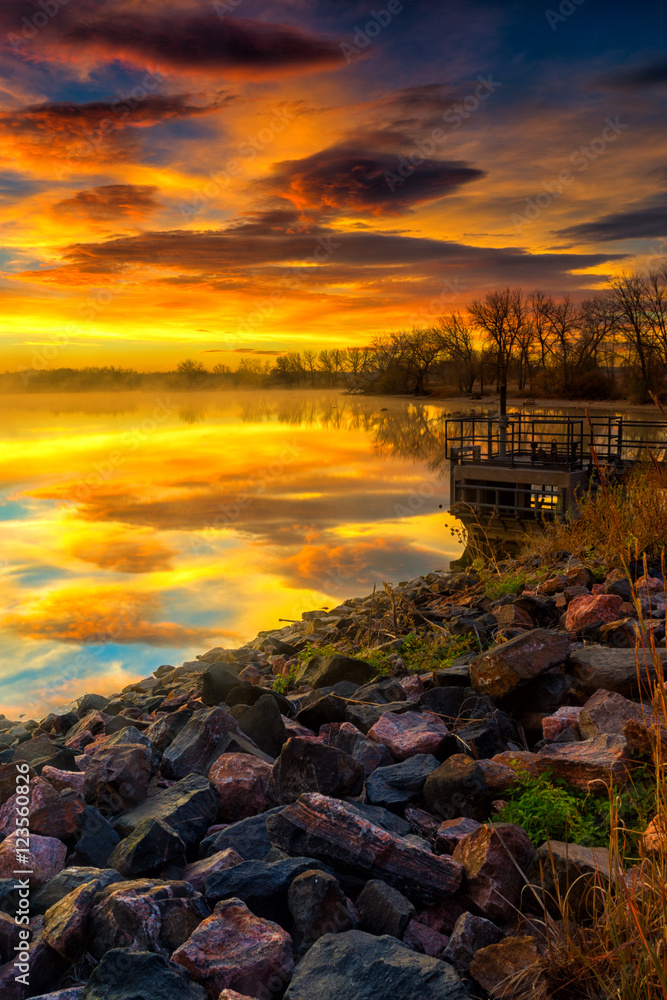 Wall mural Skies Of Fall