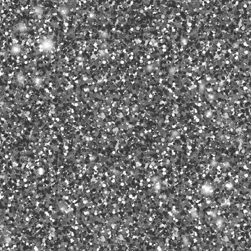 Silver Glitter Seamless Background Texture — drypdesigns