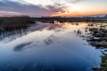 Narew po zachodzie słońca © podlaski49