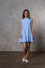 Fototapeta premium Girl in summer dress