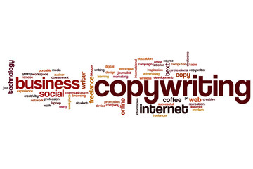 Copywriting word cloud