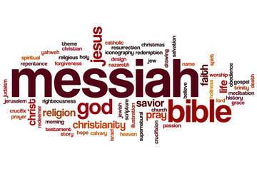 Messiah word cloud