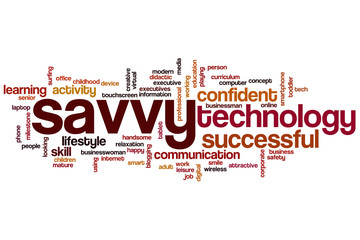 Savvy word cloud