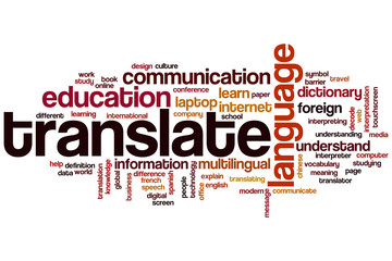 Translate word cloud