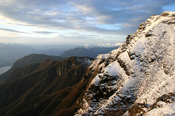 Panorama from Monte Generoso