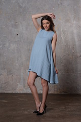 Fototapeta premium Girl in summer dress