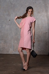 Fototapeta premium Girl in summer dress