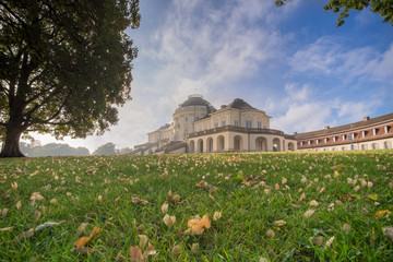 Barockschloss Solitude Stuttgart im herbst