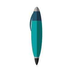 pen school supply isolated icon vector illustration design