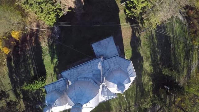 A bird's eye view of church