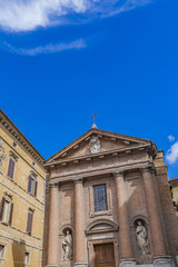 Fototapeta na wymiar Chiesa di San Cristoforo in Siena