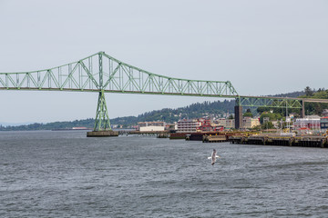 Naklejka premium Bridge in Astoria