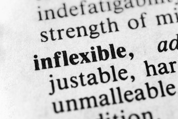 Obraz premium Inflexible