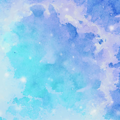 Watercolor Background. Abstract art hand paint