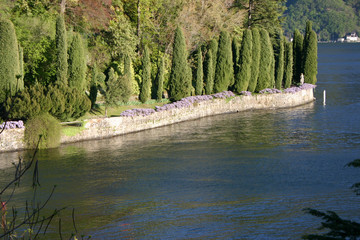 Lugano, its lake and the Villa Favorita
